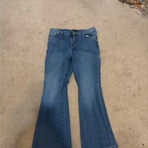 Lee Women's Flare Jeans in Blue